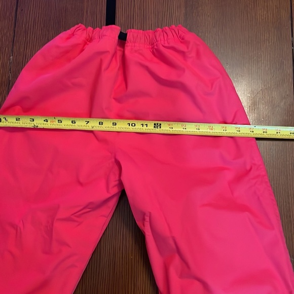 Lands' End Snow Pants Size 12. Bright pink. Fleece lined. - Picture 6 of 6